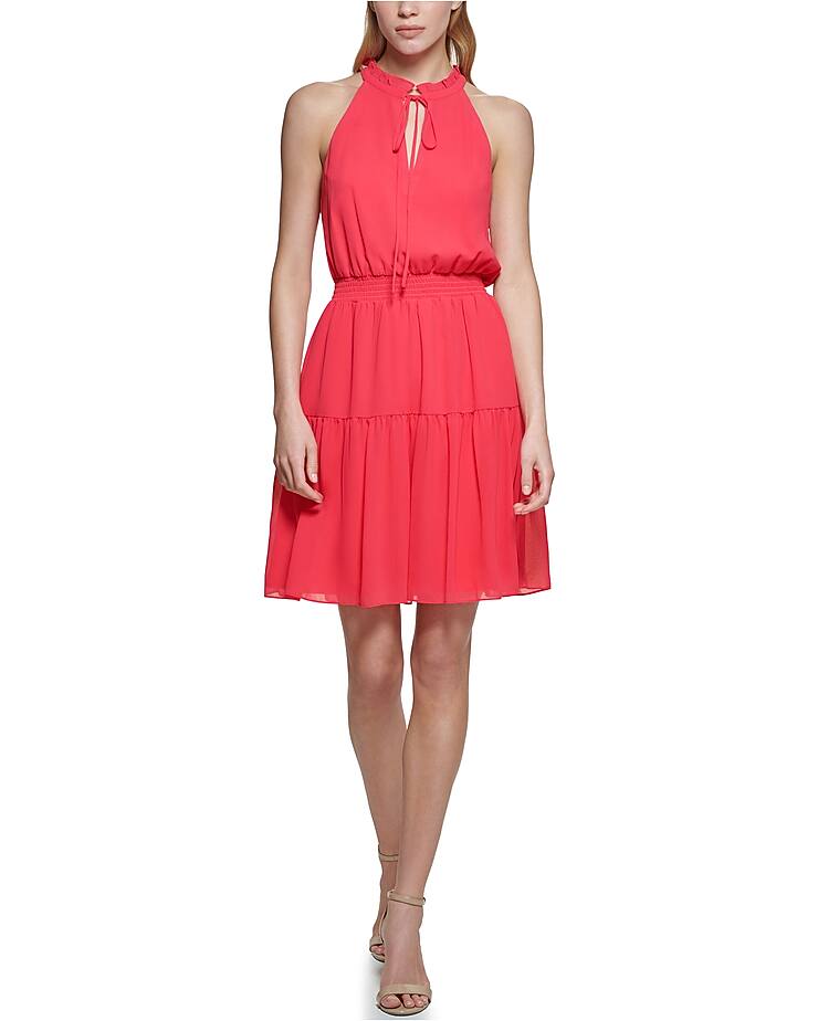 Vince Camuto Bow-Neck Dress | Vince Camuto