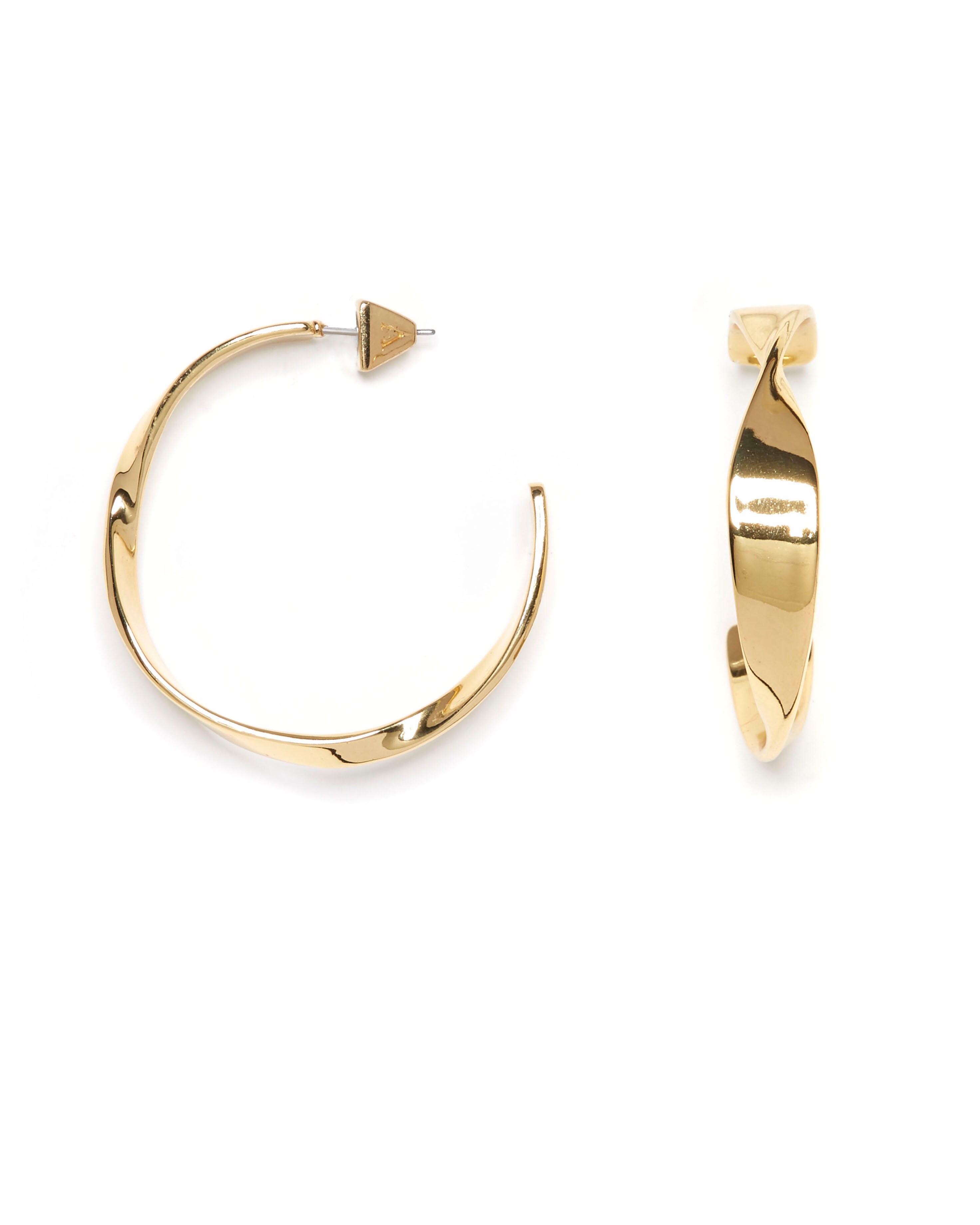 Vince Camuto Twisted Hoops