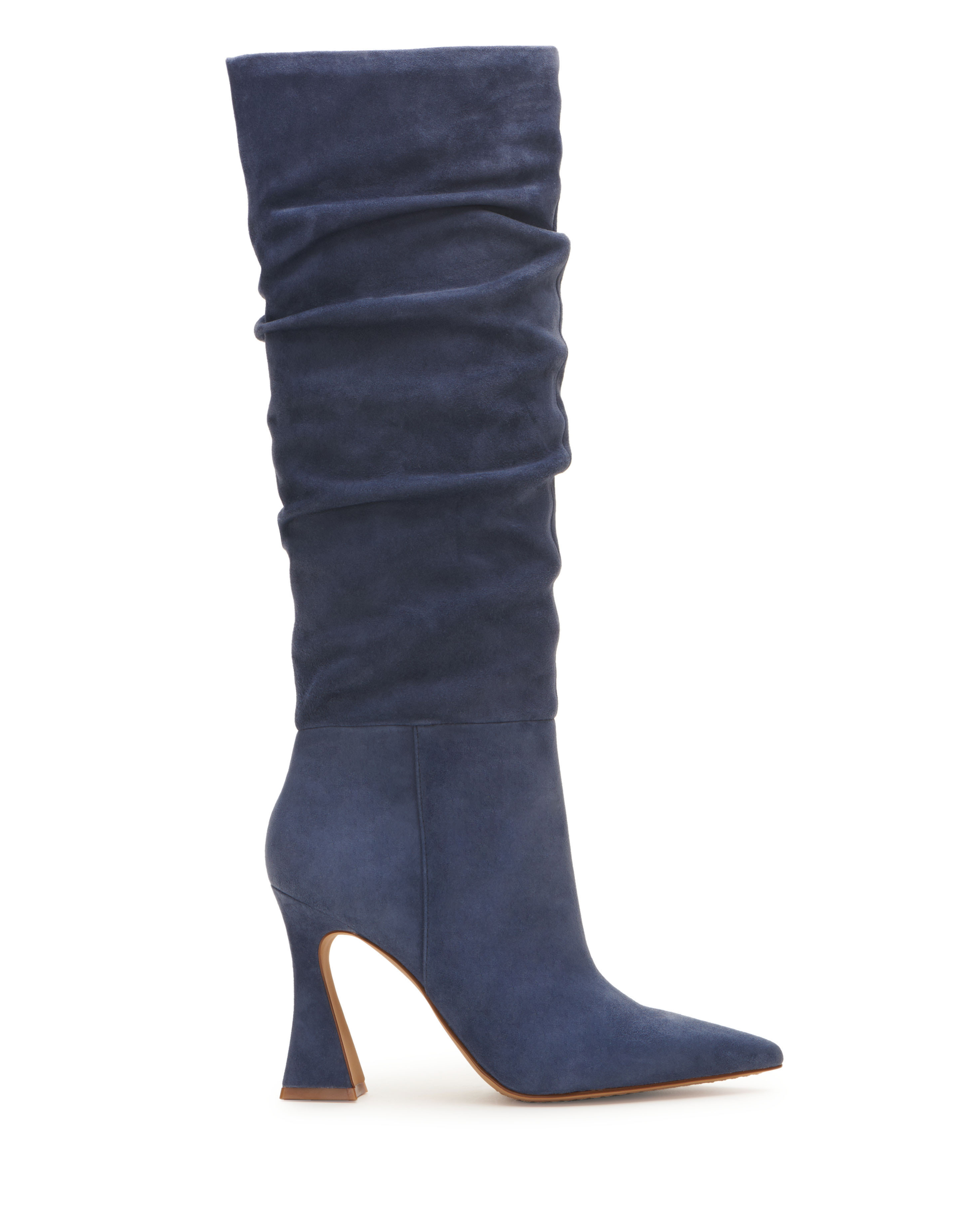 Women's Vince Camuto Alinkay Boots Size 11 Blue Slate Suede