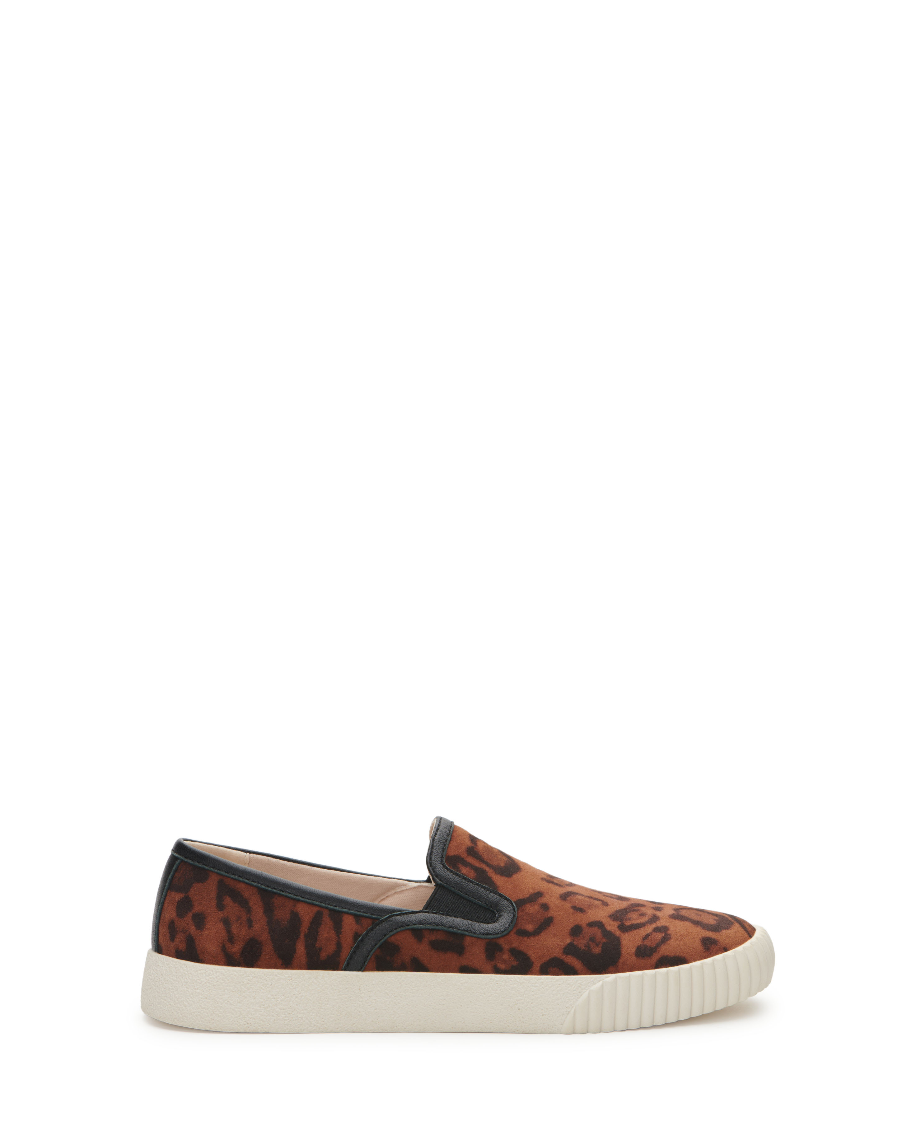 Women's Vince Camuto Aljetti Slip On Sneakers Shoes Size 11 Warm Caramel Leopard Print