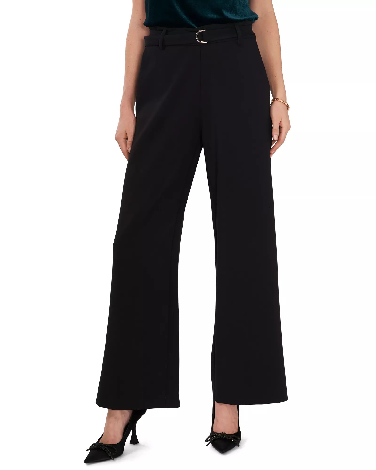 Vince Camuto Belted Wide-leg Pants