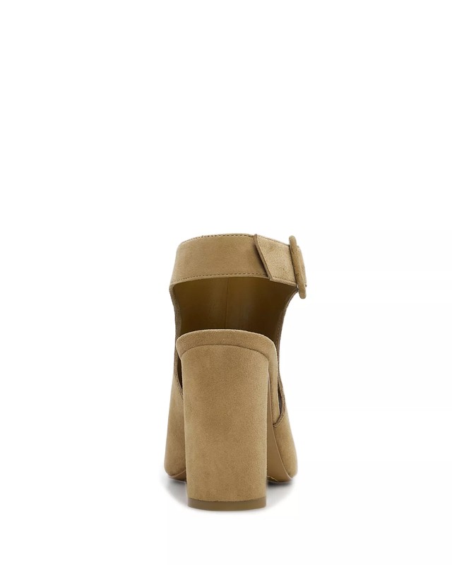 Vince Camuto Crebellan Leather Peep-Toe Dress Shoe - 20846233