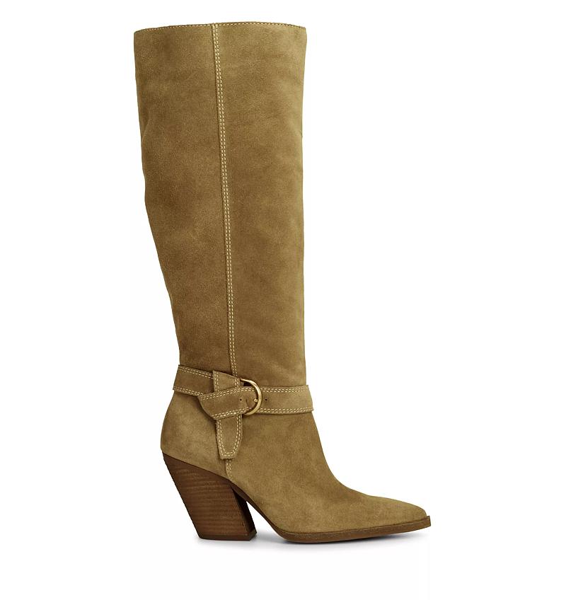 Vince Camuto, Shoes, Red Suede Vince Camuto Boots