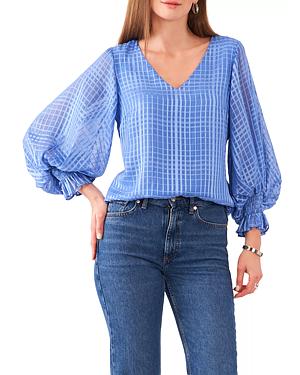 Vince Camuto Off-the-shoulder Tiered-sleeve Top