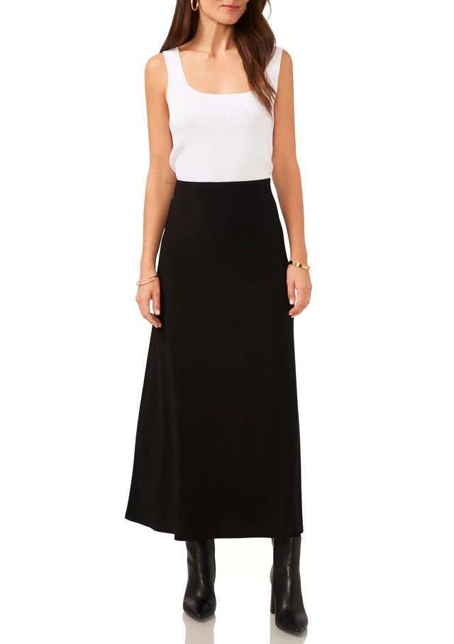 Vince Camuto Vince Camuto Seamed Maxi Skirt