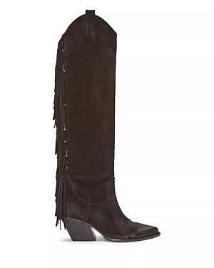 Leather riding boots Vince Camuto Black size 7 US in Leather - 31120331